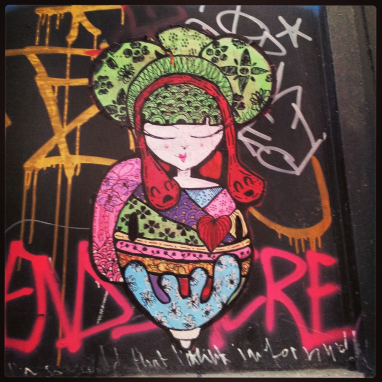 Girl in an egg, Barcelona